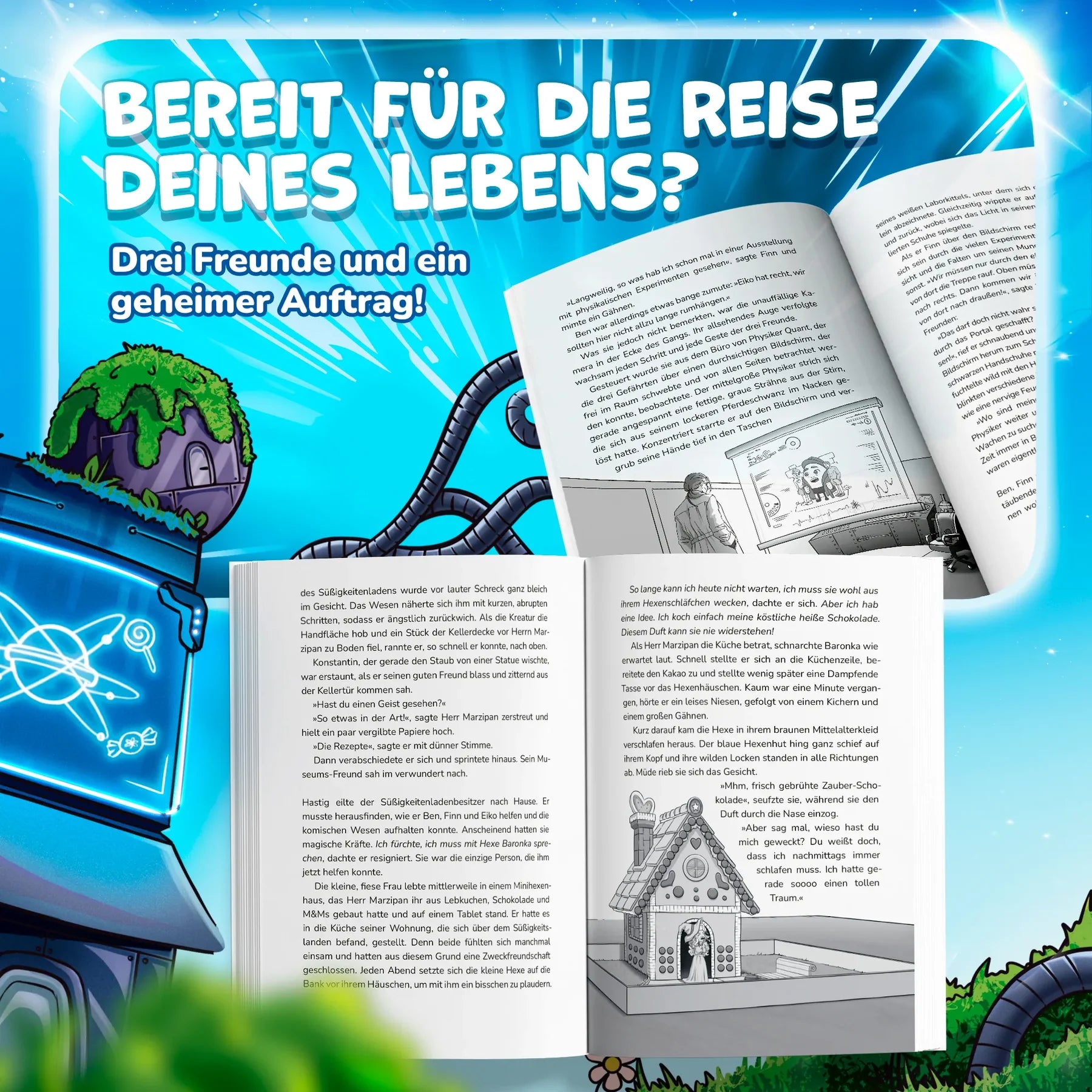 ClashGames #EIERKOPF Buch - Notruf aus der Zukunft: Eierkopf