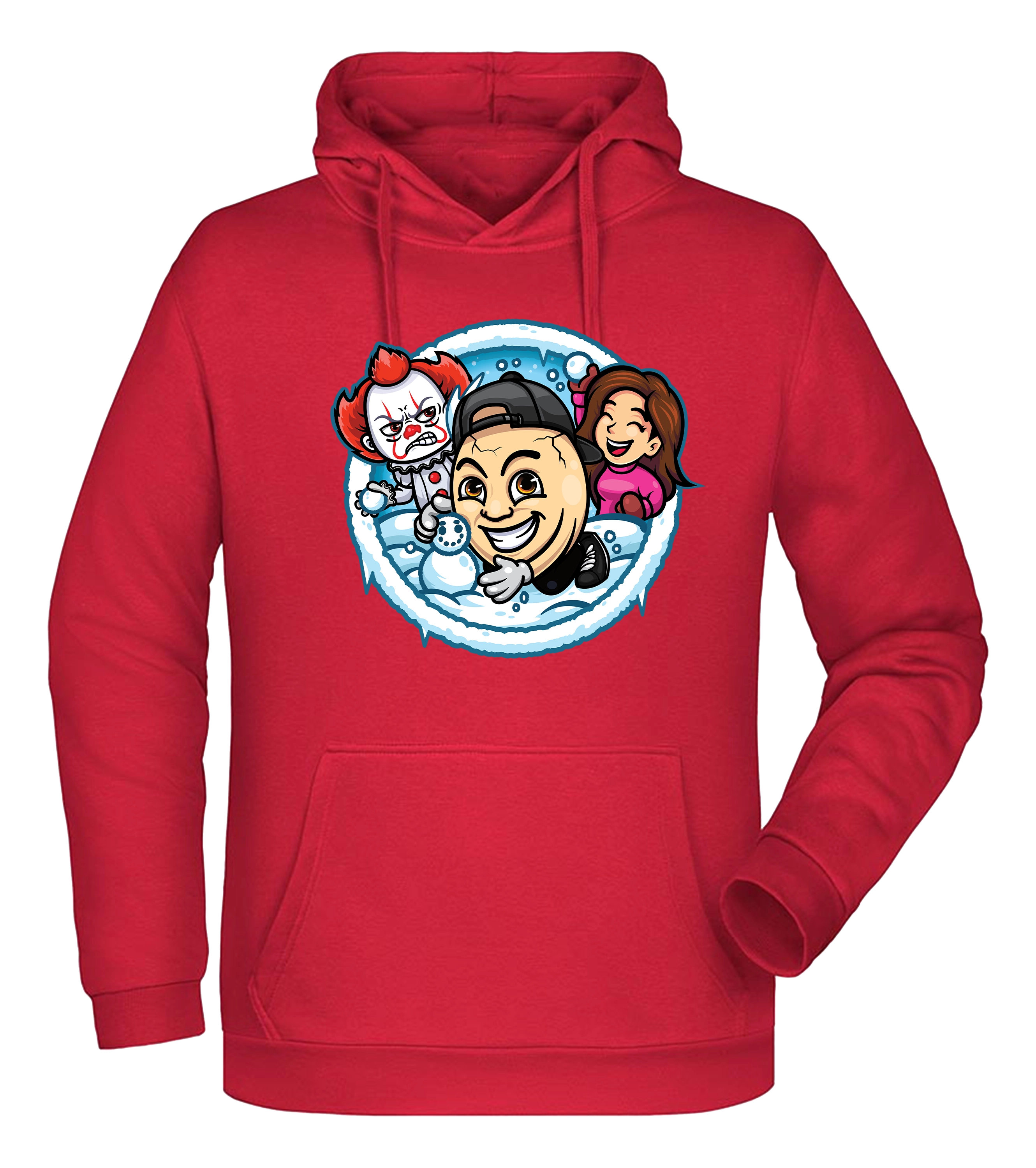 ClashGames #EIERKOPF Adventskalender Bundle - Hoodie + Adventskalender + Apfel Drink + Gummibärchen + Seifenblasen + Autogrammkarte