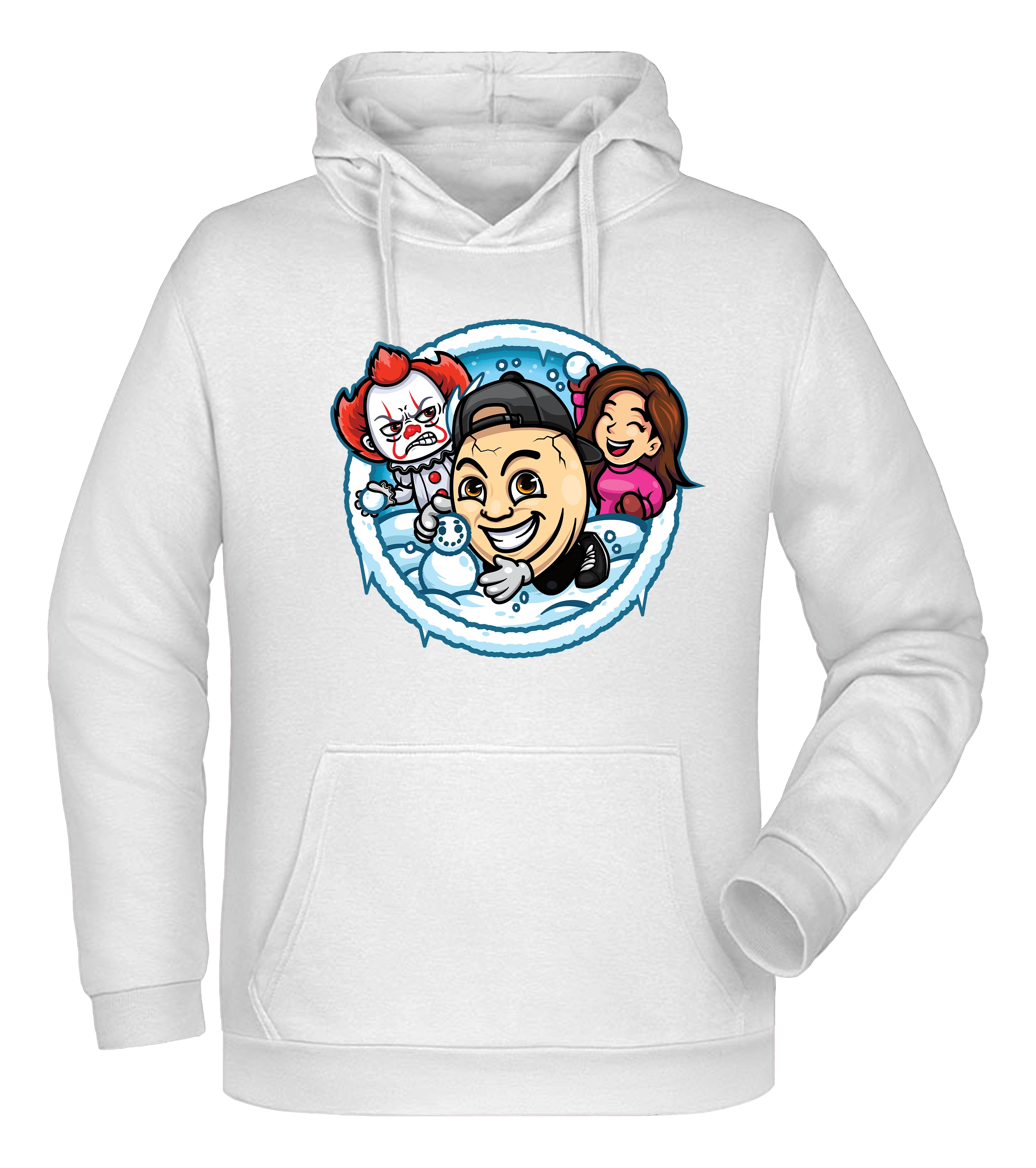 ClashGames #EIERKOPF Adventskalender Bundle - Hoodie + Adventskalender + Apfel Drink + Gummibärchen + Seifenblasen + Autogrammkarte