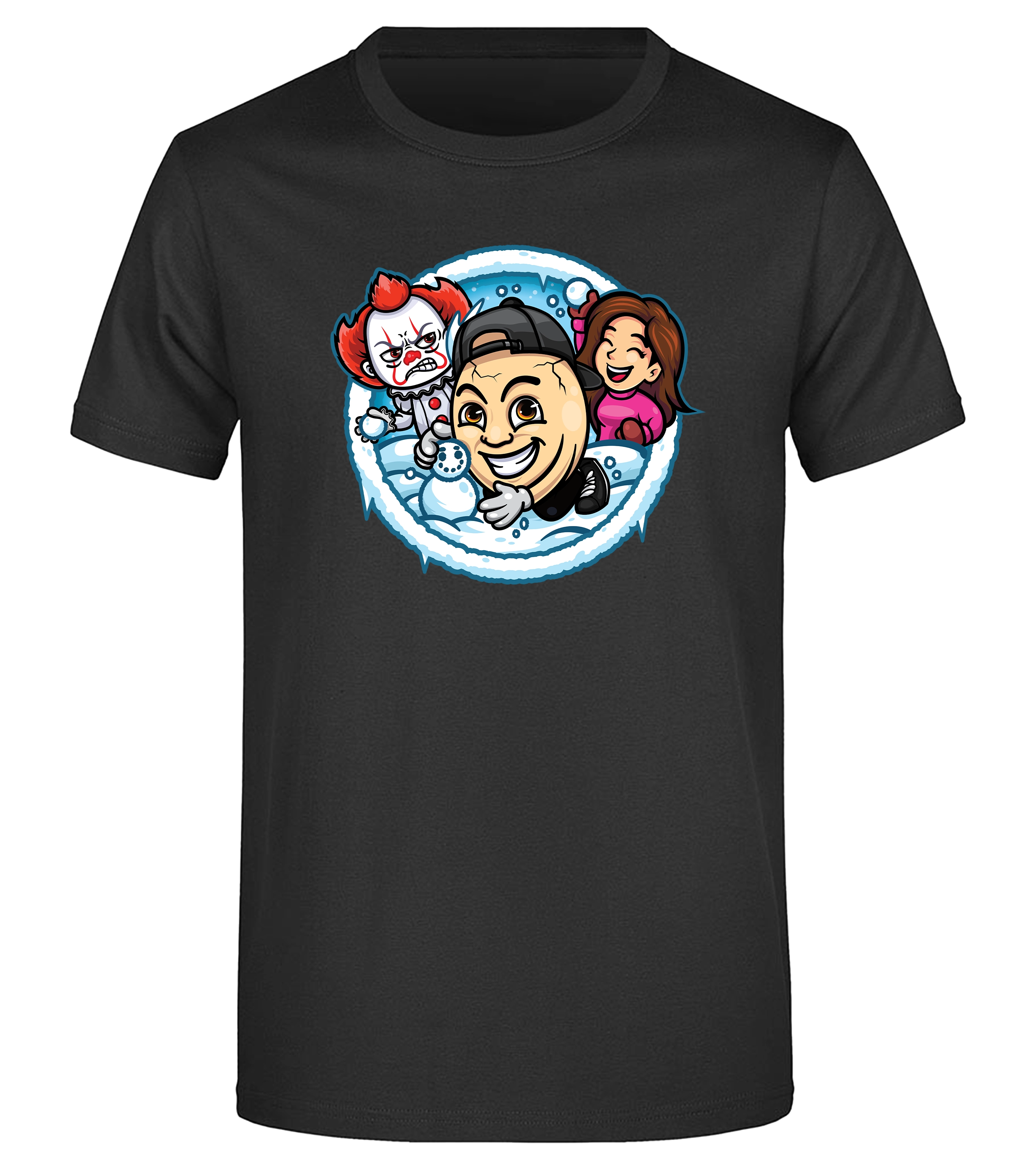 ClashGames #EIERKOPF Adventskalender Bundle - T-Shirt + Adventskalender + Apfel Drink + Gummibärchen + Seifenblasen + Autogrammkarte