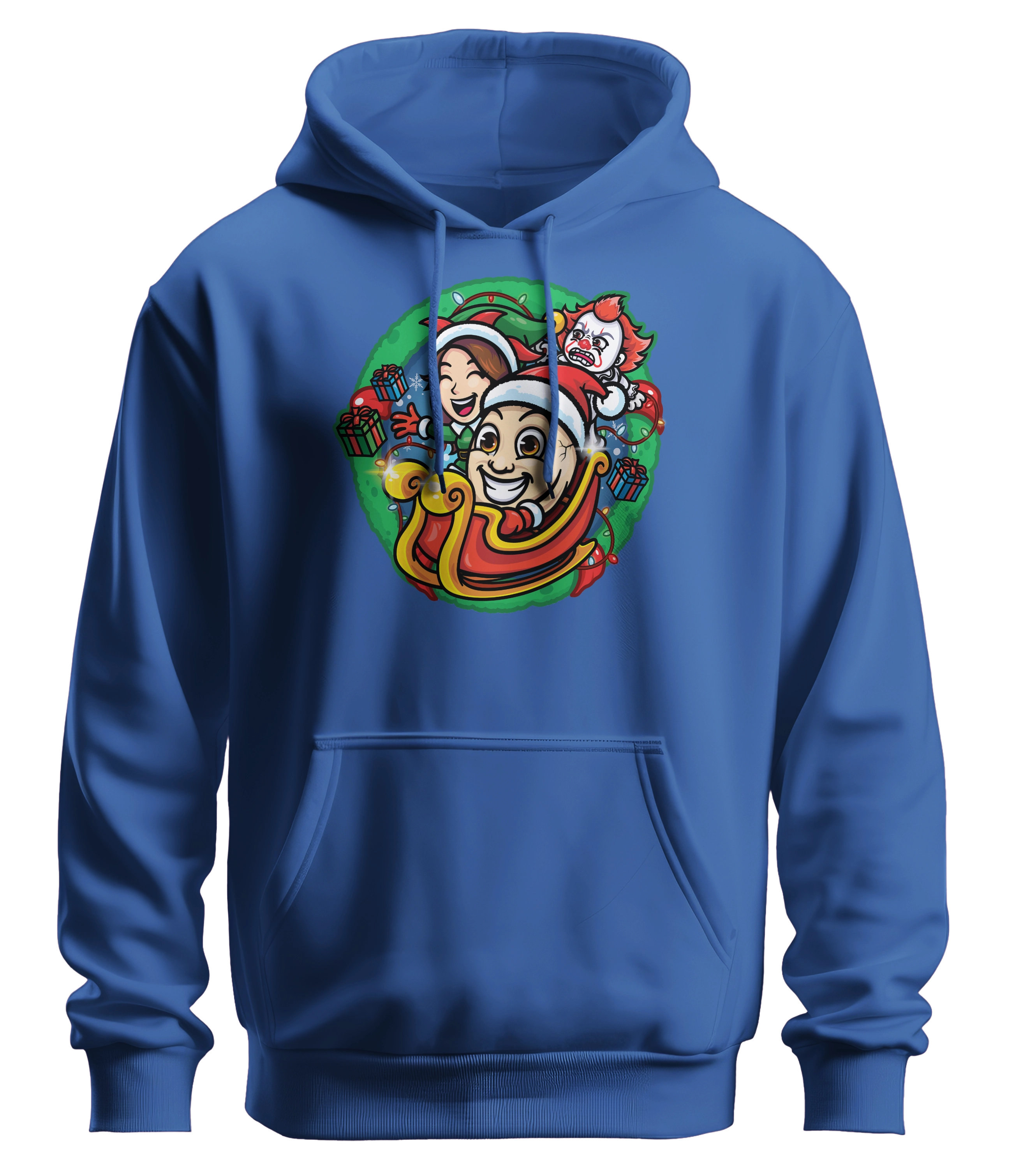 ClashGames #EIERKOPF Weihnachts Bundle - Hoodie + Goldkette + Weihnachtskugel + Lebkuchen + Autogrammkarte