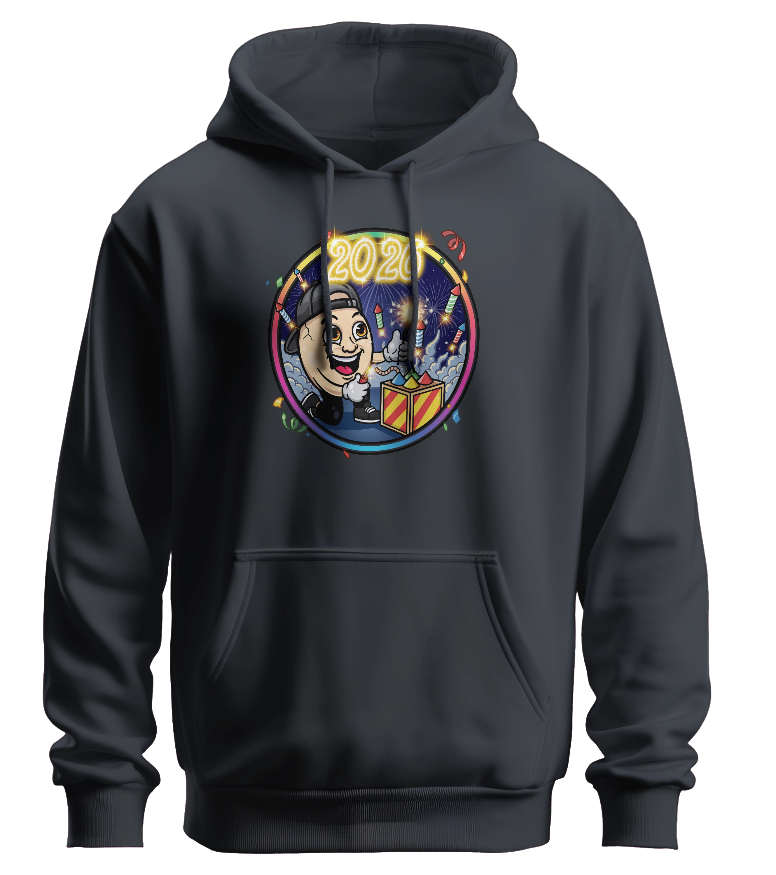 ClashGames #EIERKOPF Silvester Bundle - Hoodie + Jahreskalender + 3 Zufällige Beilagen + Autogrammkarte