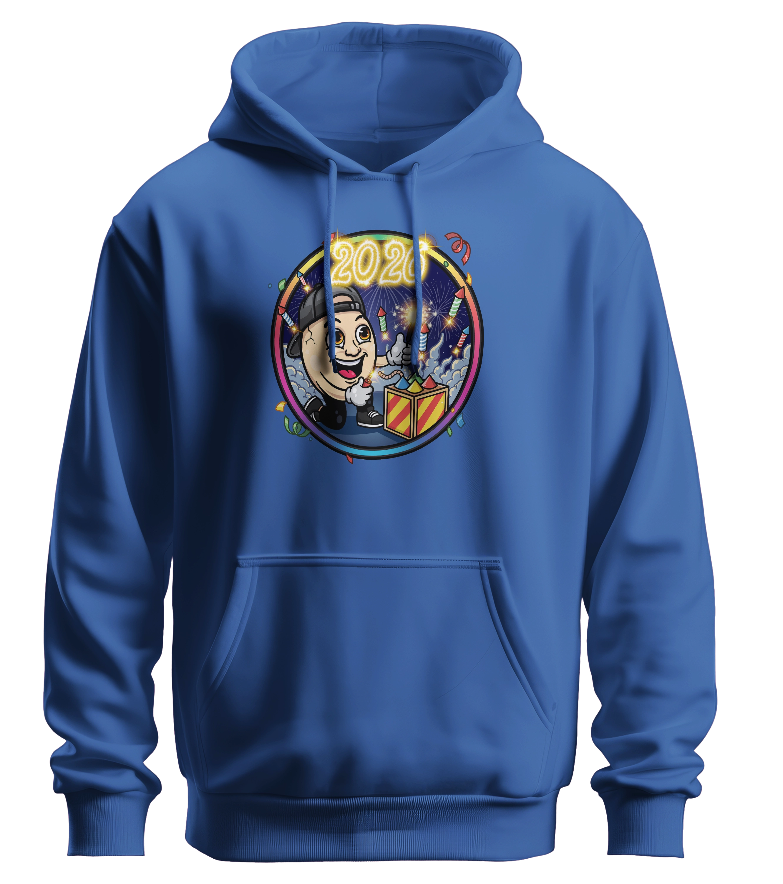 ClashGames #EIERKOPF Silvester Bundle - Hoodie + Jahreskalender + 3 Zufällige Beilagen + Autogrammkarte