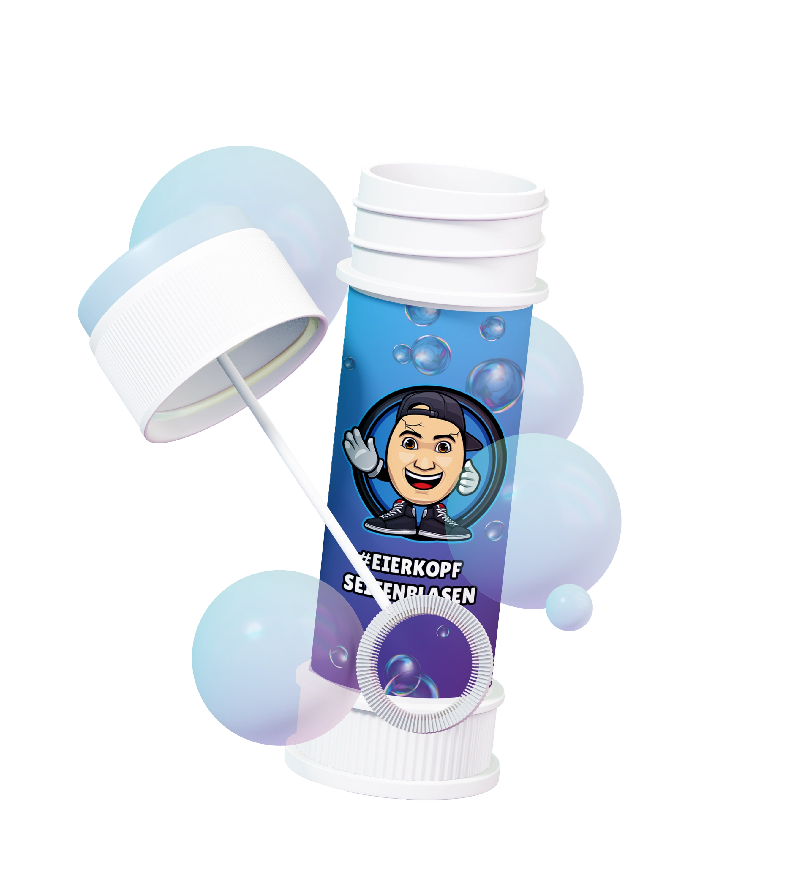 ClashGames #EIERKOPF Adventskalender Bundle - T-Shirt + Adventskalender + Apfel Drink + Gummibärchen + Seifenblasen + Autogrammkarte