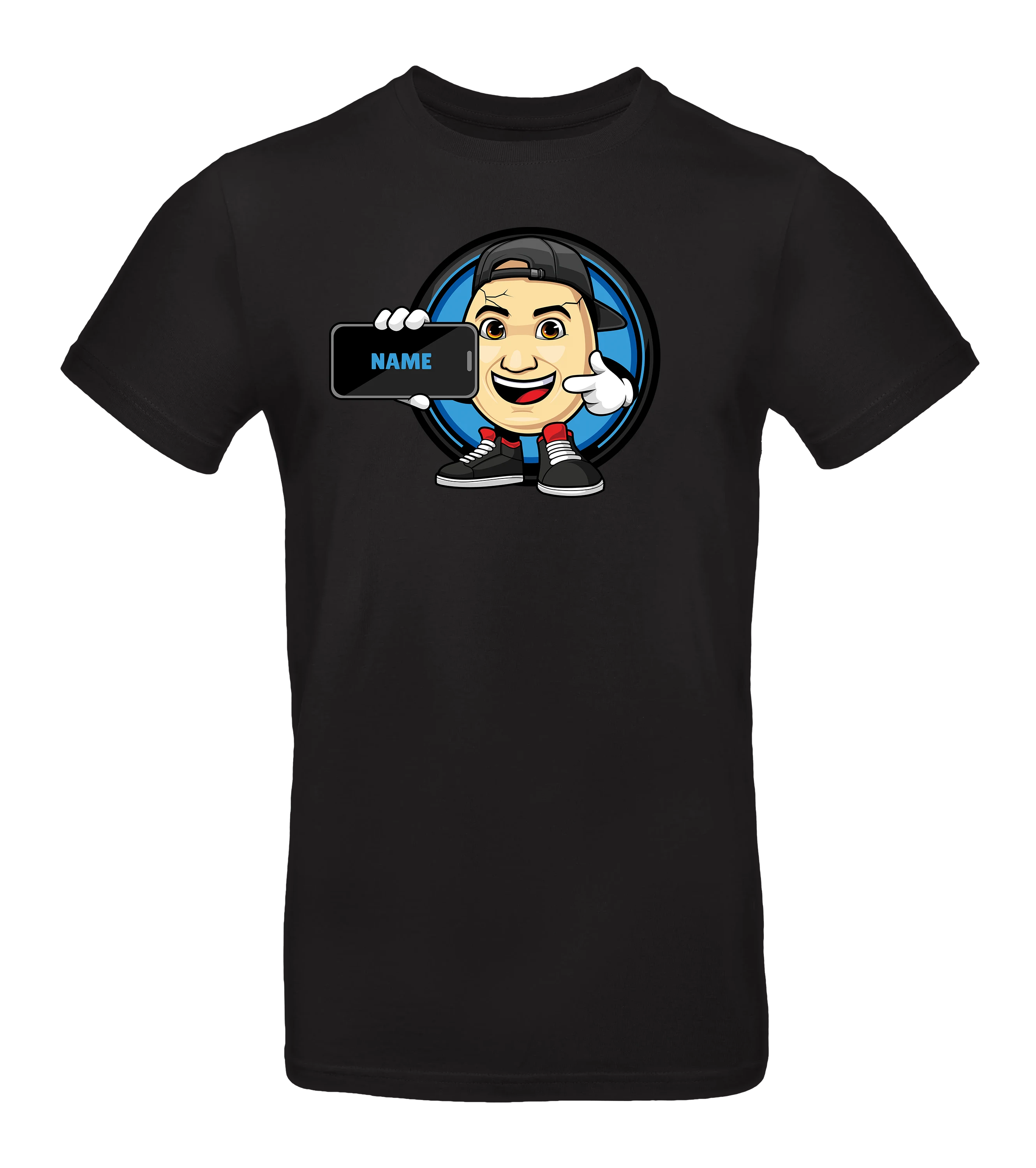 ClashGames #EIERKOPF - DEIN NAME - Shirt (Kids) - Kids T-Shirt