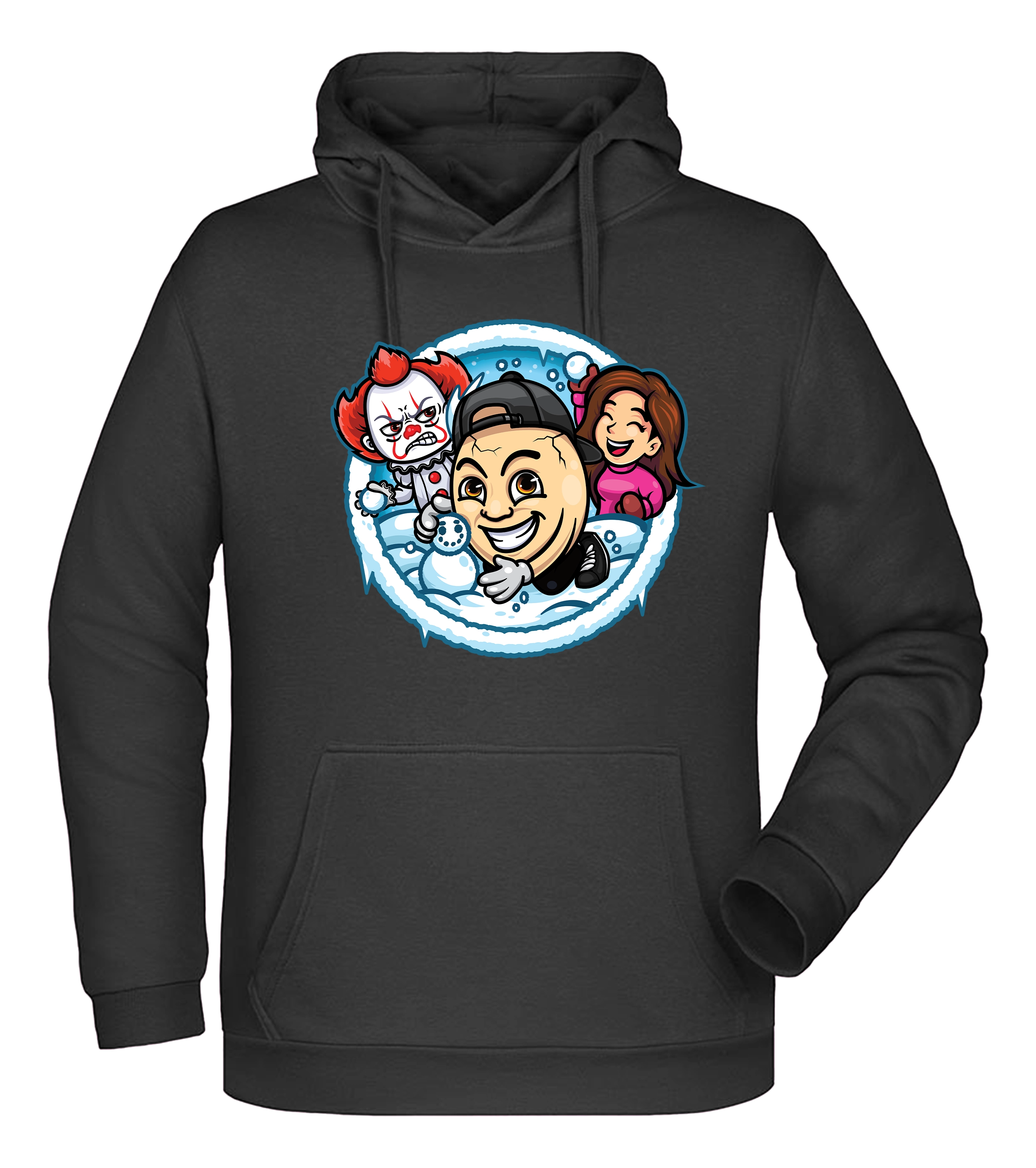 ClashGames #EIERKOPF Adventskalender Bundle - Hoodie + Adventskalender + Apfel Drink + Gummibärchen + Seifenblasen + Autogrammkarte