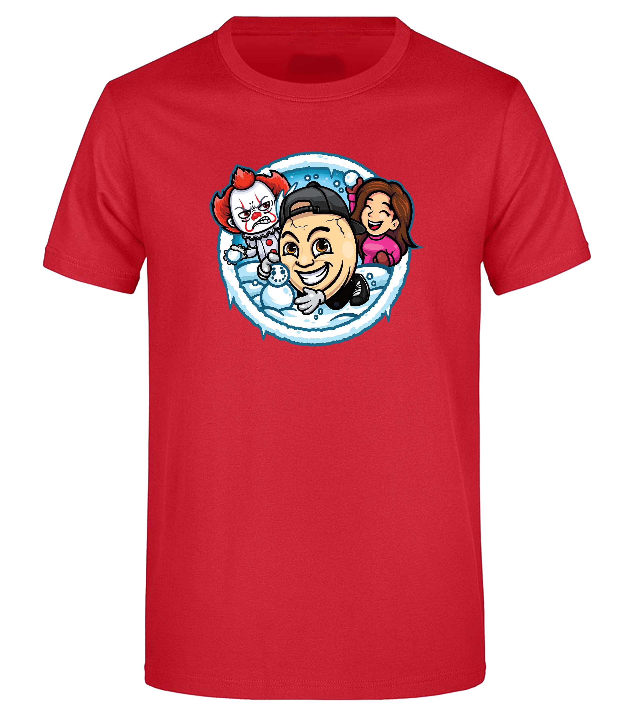 ClashGames #EIERKOPF Adventskalender Bundle - T-Shirt + Adventskalender + Apfel Drink + Gummibärchen + Seifenblasen + Autogrammkarte