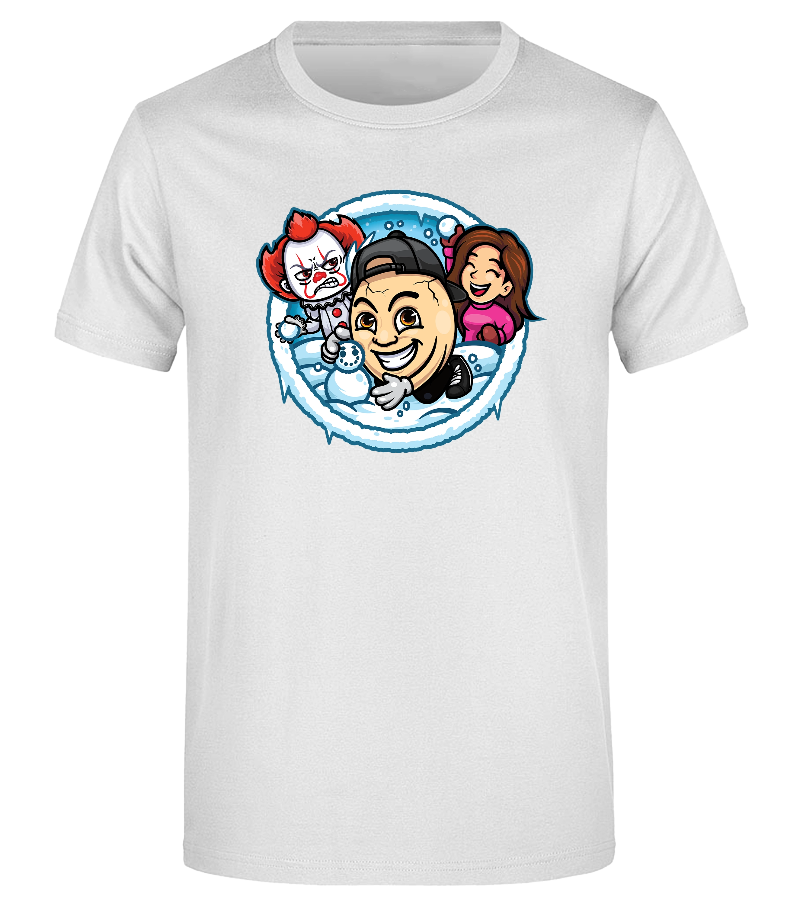 ClashGames #EIERKOPF Adventskalender Bundle - T-Shirt + Adventskalender + Apfel Drink + Gummibärchen + Seifenblasen + Autogrammkarte