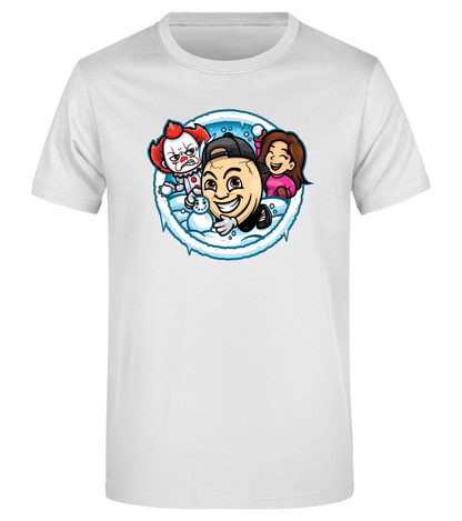 ClashGames #EIERKOPF Adventskalender Bundle - T-Shirt + Adventskalender + Apfel Drink + Gummibärchen + Seifenblasen + Autogrammkarte