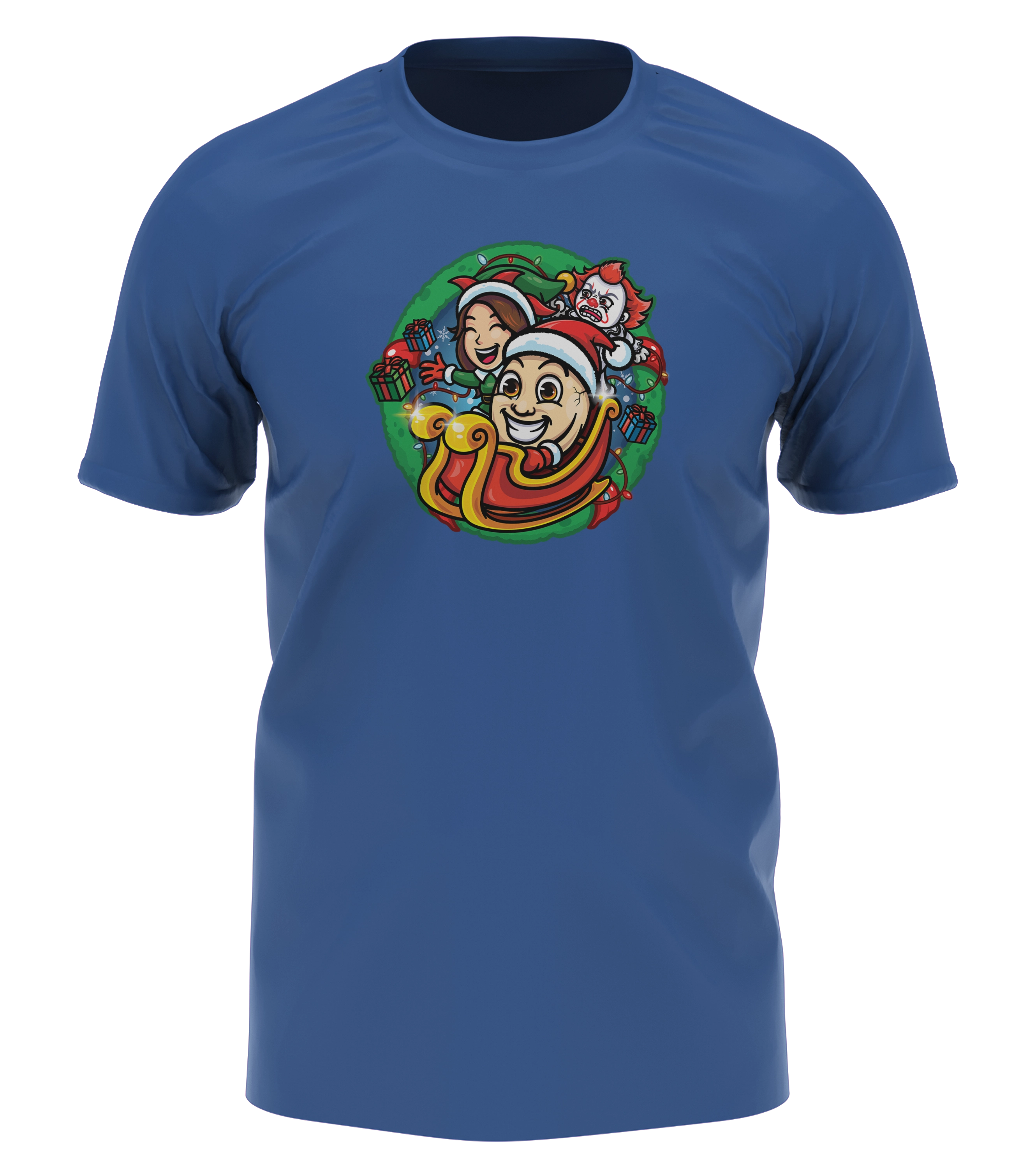 ClashGames #EIERKOPF Weihnachts Bundle - T-Shirt + Goldkette + Weihnachtskugel + Lebkuchen + Autogrammkarte