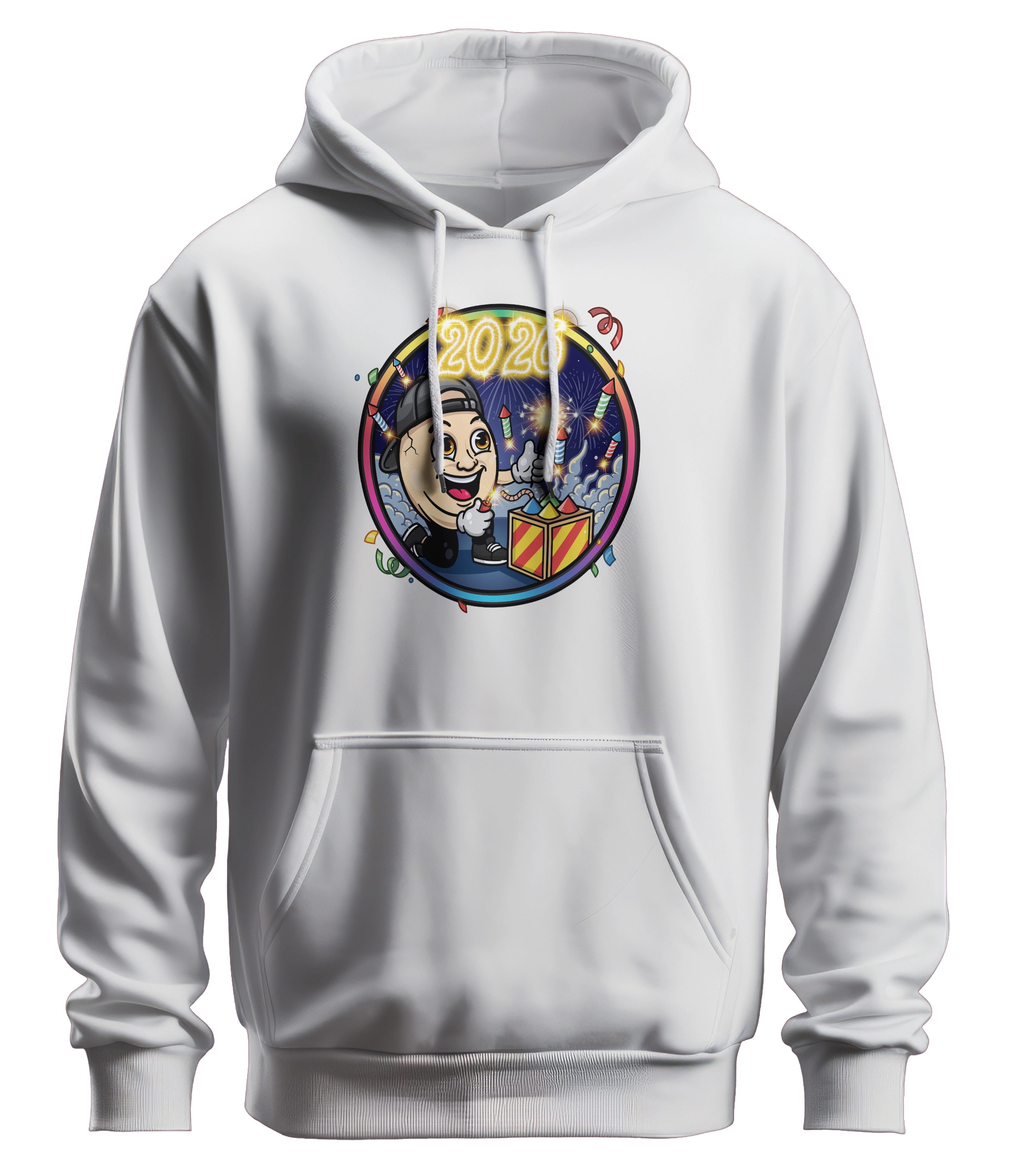 ClashGames #EIERKOPF Silvester Bundle - Hoodie + Jahreskalender + 3 Zufällige Beilagen + Autogrammkarte