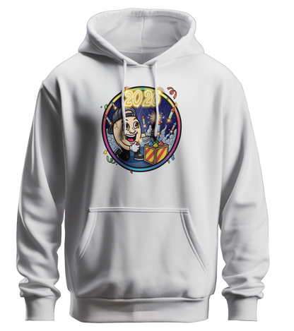 ClashGames #EIERKOPF Silvester Bundle - Hoodie + Jahreskalender + 3 Zufällige Beilagen + Autogrammkarte