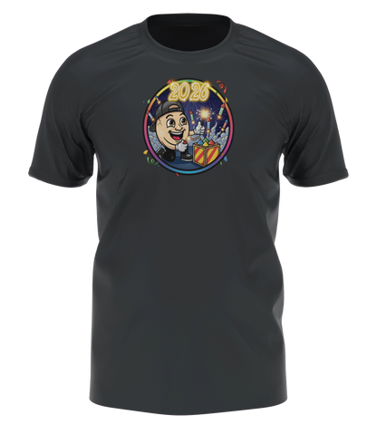 ClashGames #EIERKOPF Silvester Bundle - T-Shirt + Jahreskalender + 3 Zufällige Beilagen + Autogrammkarte