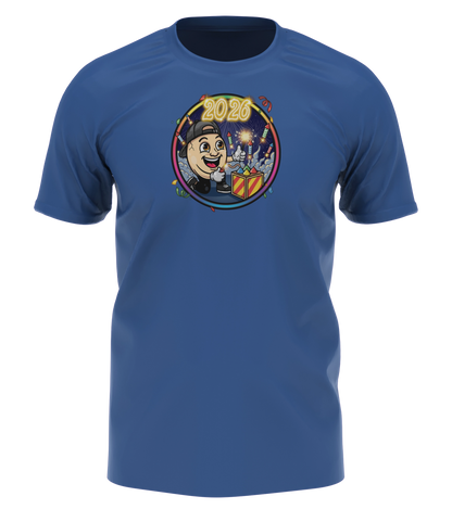 ClashGames #EIERKOPF Silvester Bundle - T-Shirt + Jahreskalender + 3 Zufällige Beilagen + Autogrammkarte