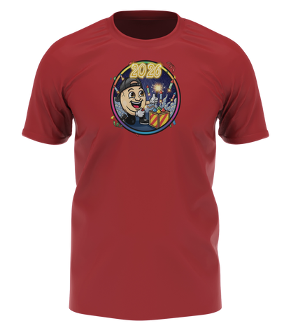 ClashGames #EIERKOPF Silvester Bundle - T-Shirt + Jahreskalender + 3 Zufällige Beilagen + Autogrammkarte