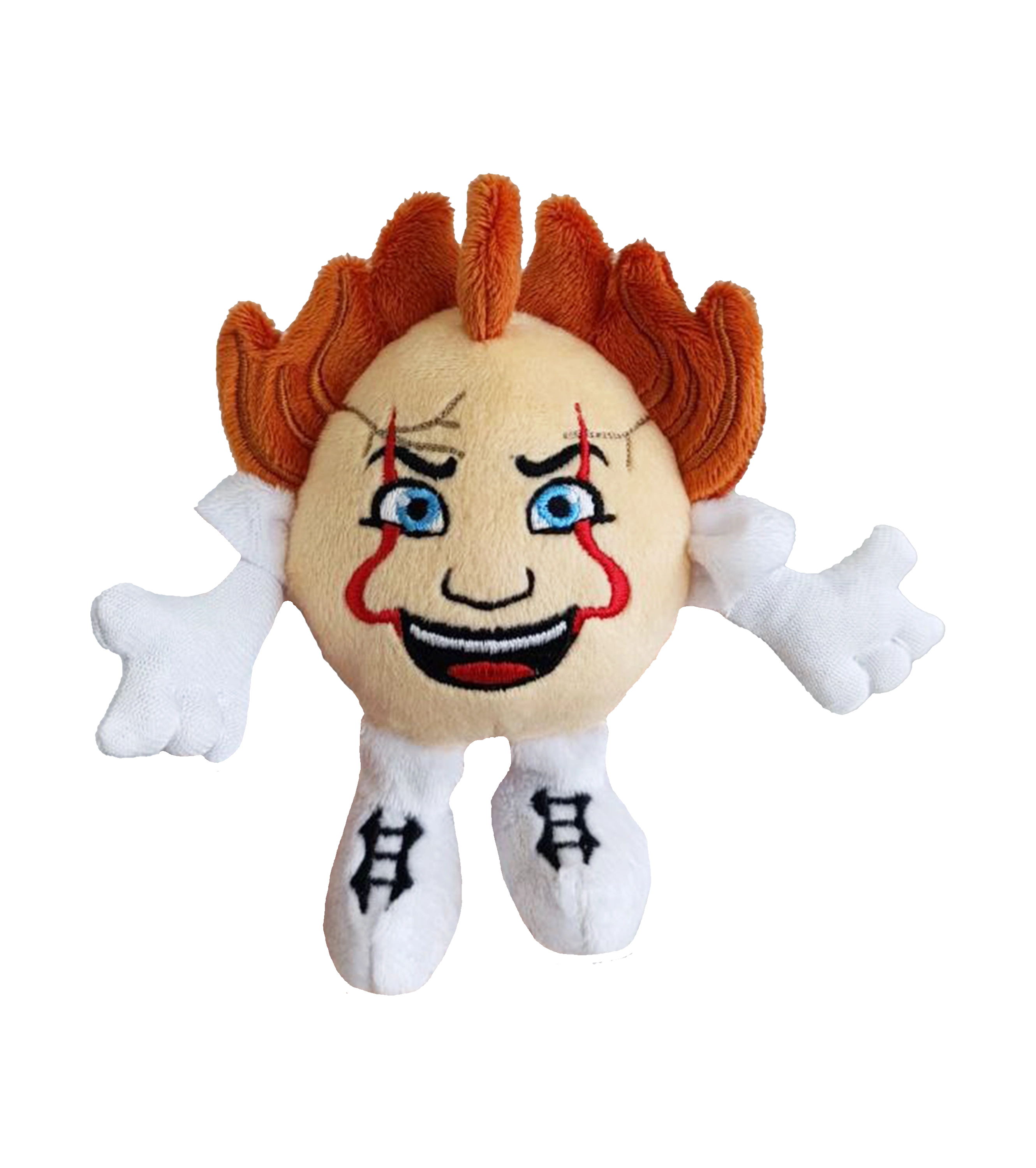 ClashGames #EIERKOPF Mini Horror Clown Plüschtier