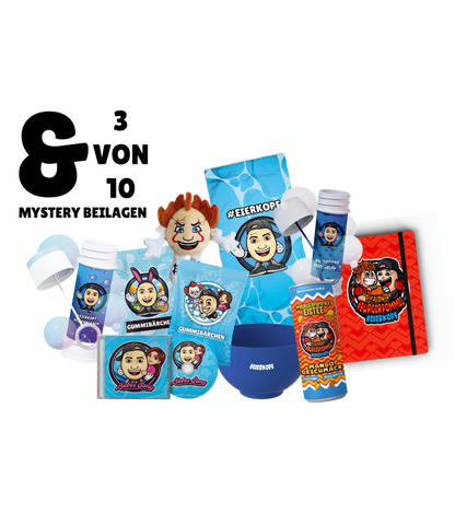 ClashGames #EIERKOPF Silvester Bundle - Hoodie + Jahreskalender + 3 Zufällige Beilagen + Autogrammkarte