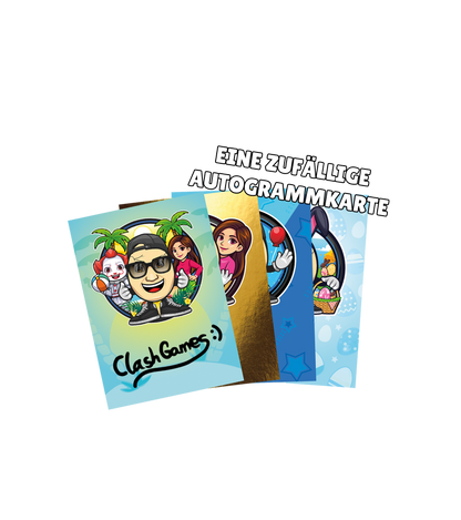 ClashGames BLACK WEEK #EIERKOPF Bundle - Hoodie + Cap + zufällige Autogrammkarte
