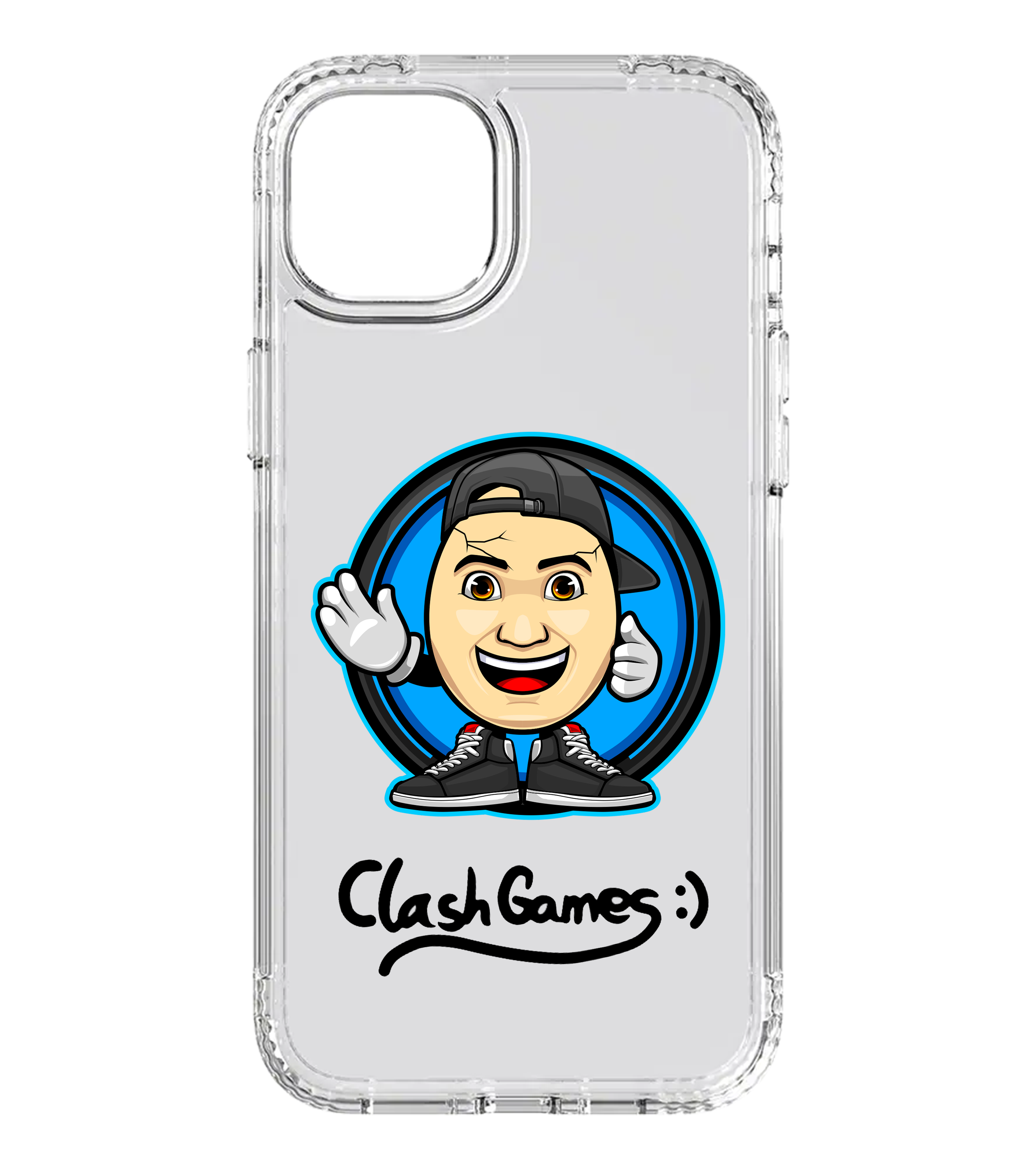 ClashGames #EIERKOPF signierte Handyhülle