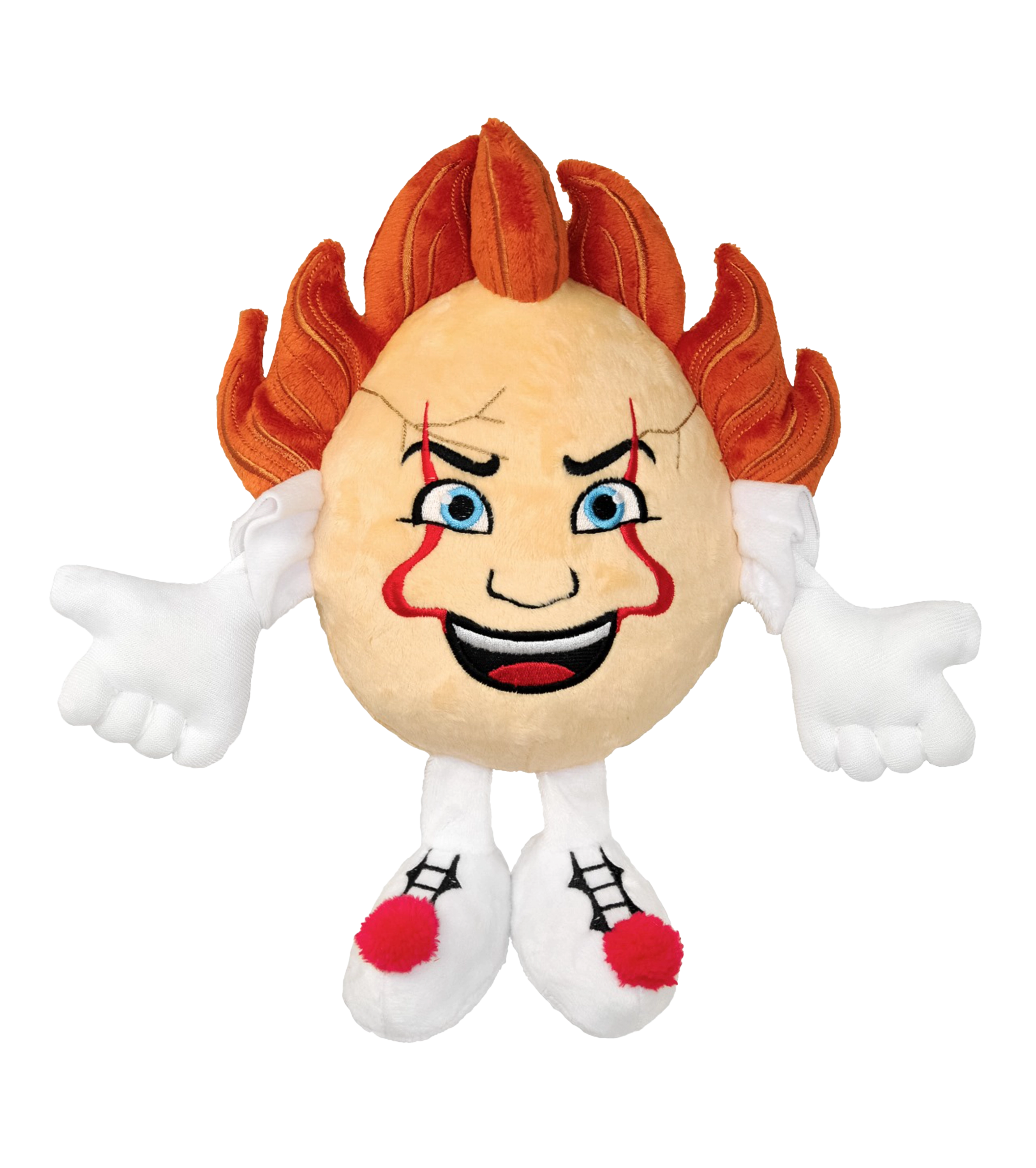 ClashGames #EIERKOPF Horror Clown Plüschtier