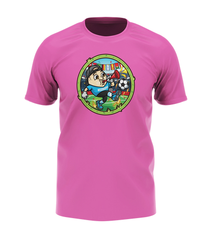 ClashGames #EIERKOPF Fußball Bundle 2026 T-Shirt + Fußball (soft) + Trillerpfeife + Autogrammkarte