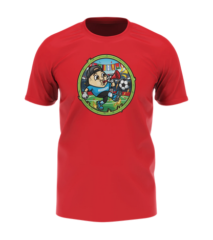ClashGames #EIERKOPF Fußball Bundle 2026 T-Shirt + Fußball (soft) + Trillerpfeife + Autogrammkarte