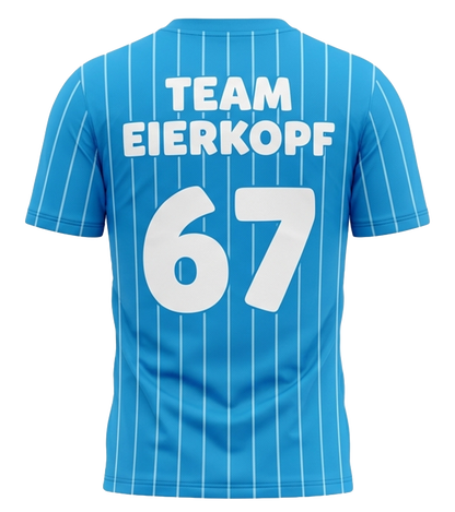 ClashGames #EIERKOPF XXL Fußball Bundle 2026 - T-Shirt + Trikot + Fanschal + Trillerpfeife + Autogrammkarte