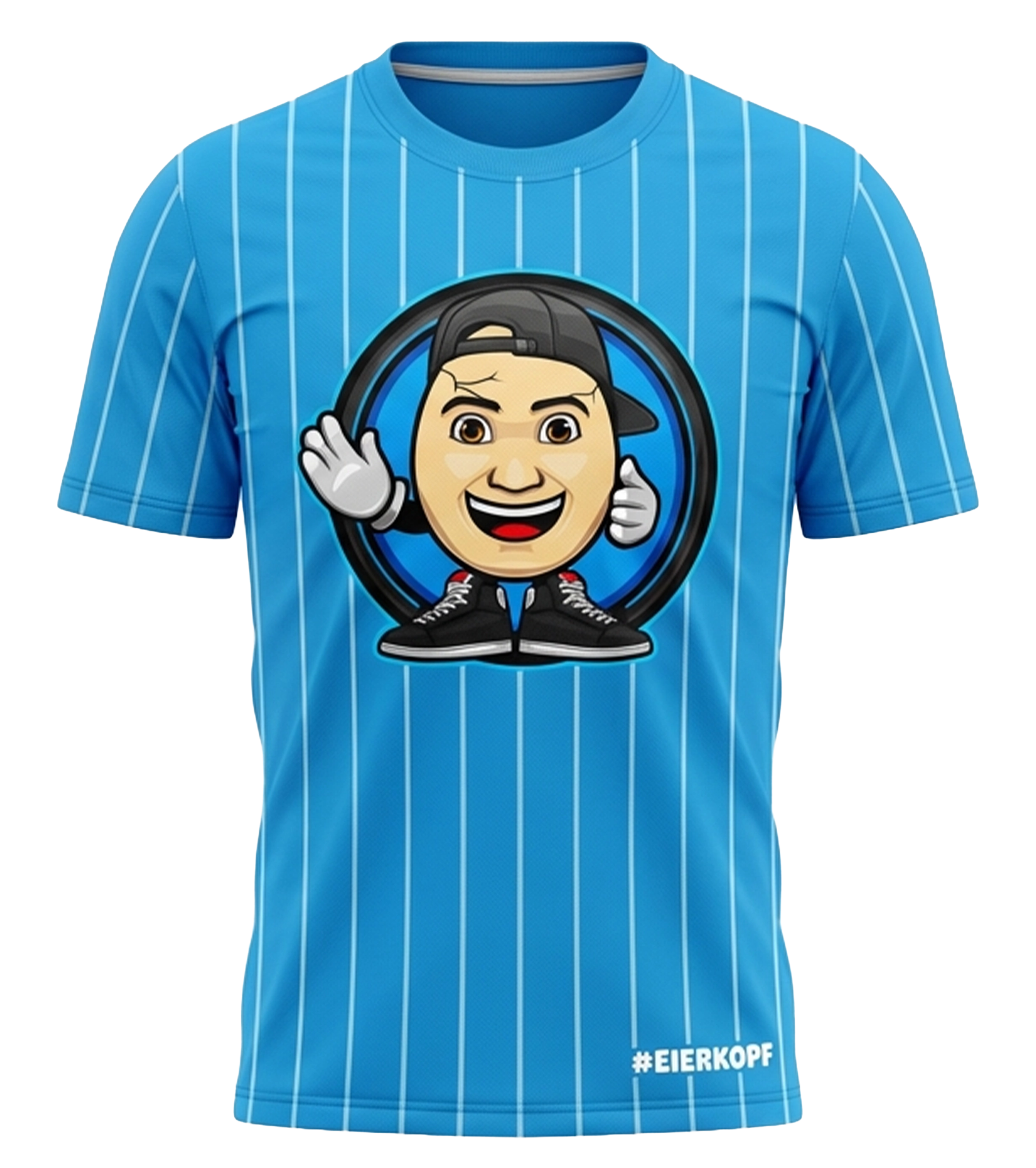 ClashGames #EIERKOPF XXL Fußball Bundle 2026 - T-Shirt + Trikot + Fanschal + Trillerpfeife + Autogrammkarte