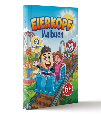 #EIERKOPF Malbuch