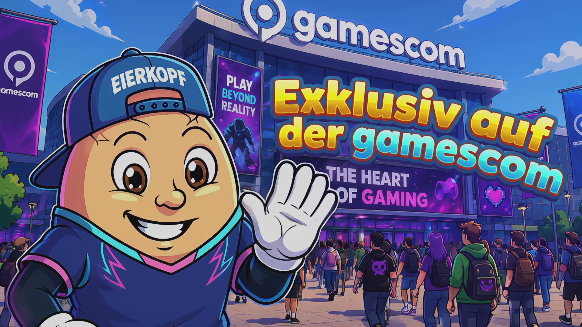 Video laden: Clashgames - EIERKOPF Merch